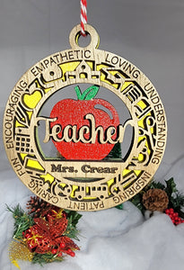 Teacher Ornament