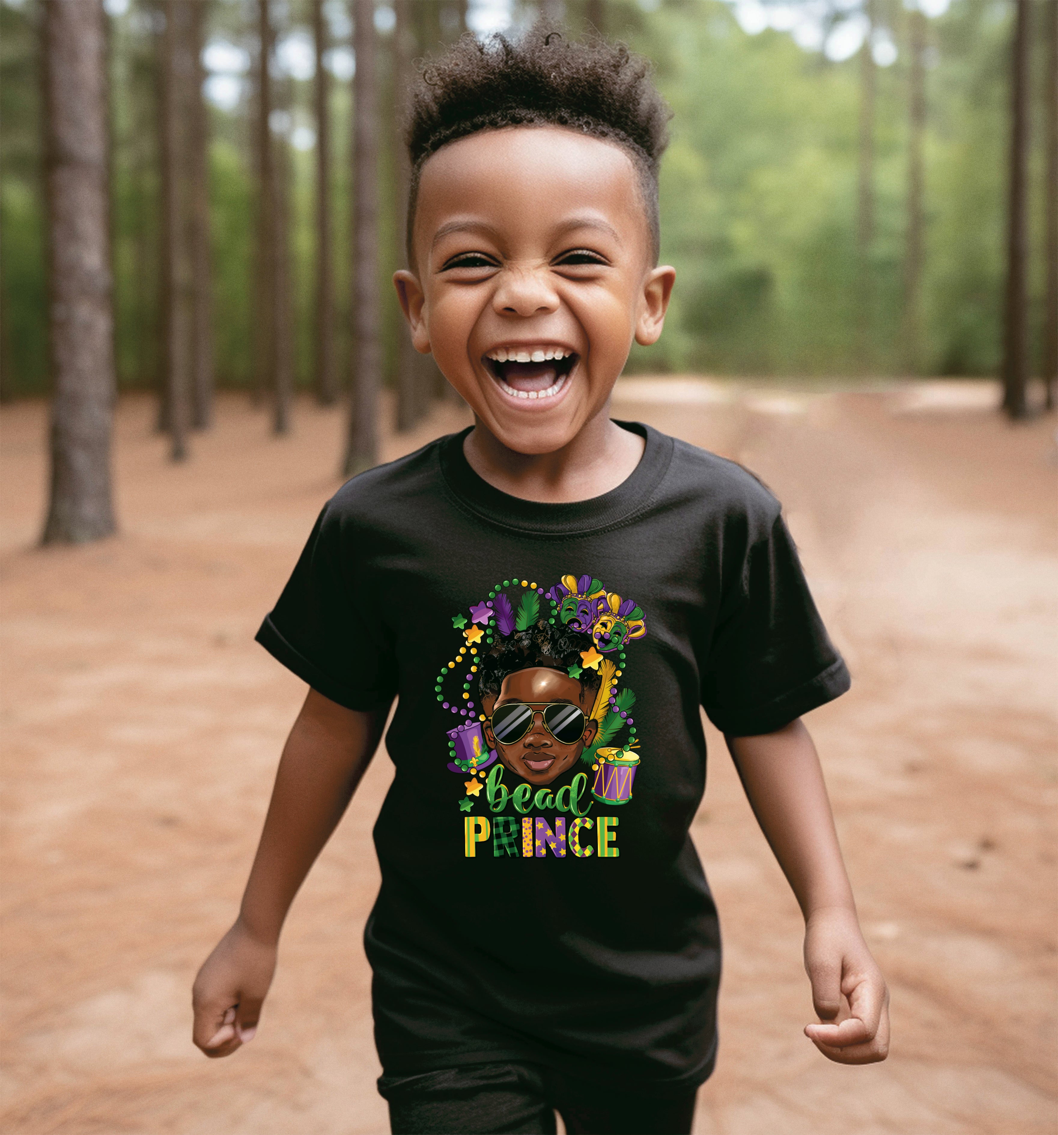 Mardi Gras Boy Tee