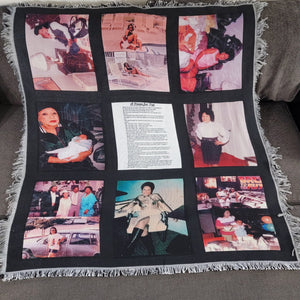 Custom Photo Panel Throw/Blanket