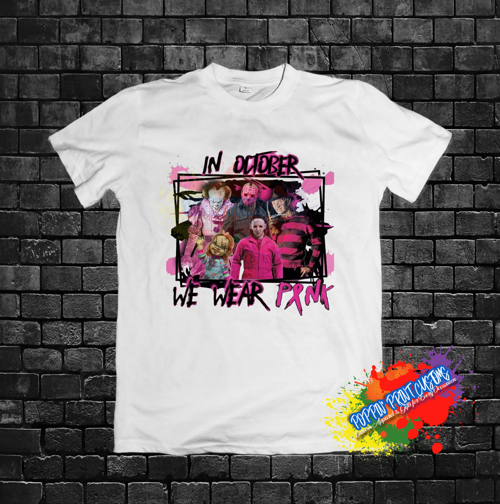 In October We Wear Pink Tee