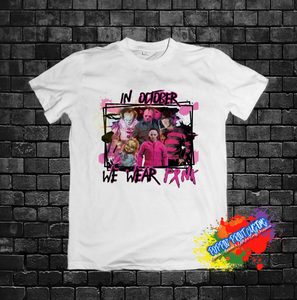 In October We Wear Pink Tee
